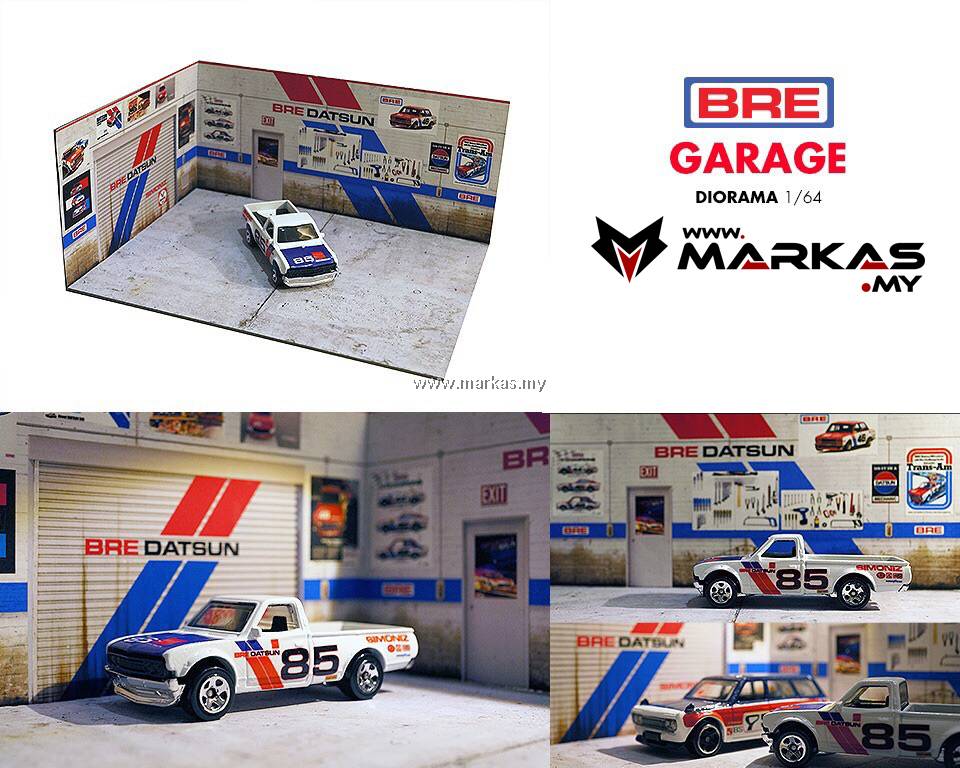 1 64 Scale Garage Diorama Ready To Print