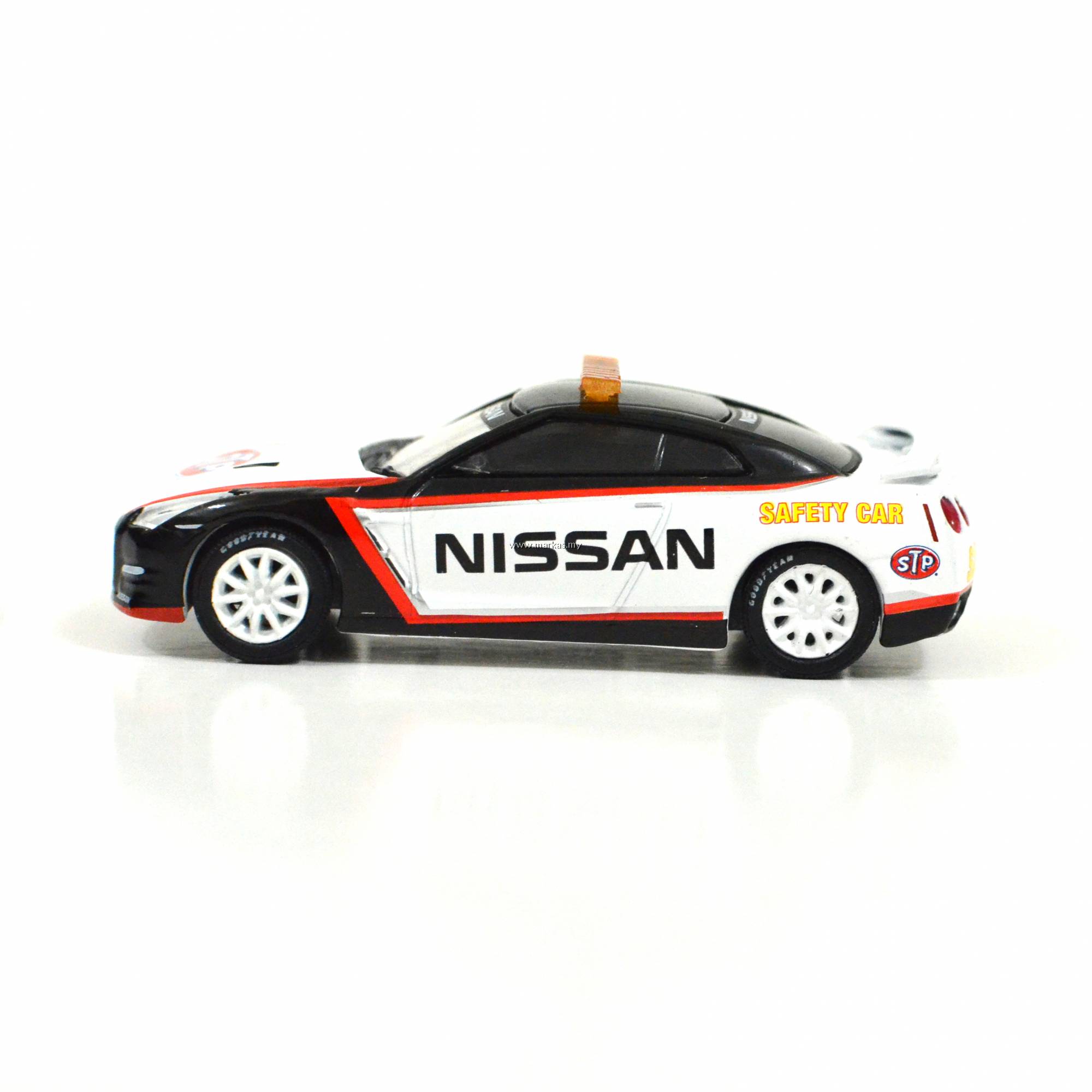GREENLIGHT X MIJO EXCLUSIVE 2016 NISSAN GTR R35 STP SAFETY CAR