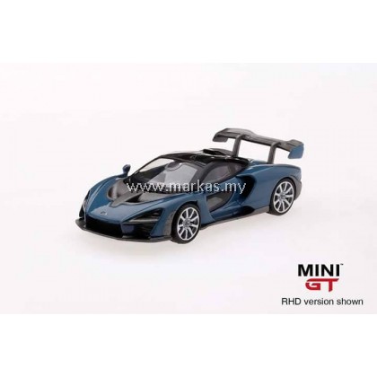 MINI GT 1/64 MCLAREN SENNA VICTORY GREY (RHD)