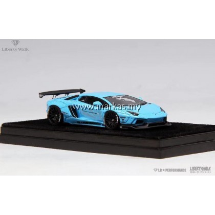 LB PERFORMANCE 1/64 LB LAMBORGHINI LP700 BABY BLUE