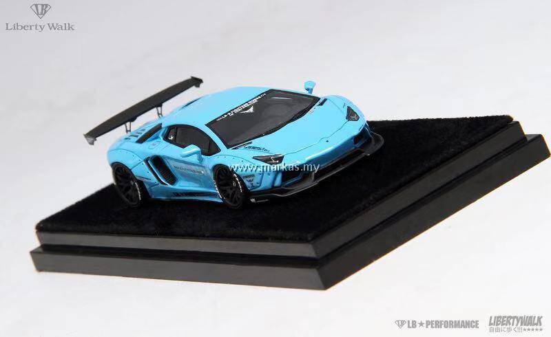 LB PERFORMANCE 1/64 LB LAMBORGHINI LP700 BABY BLUE