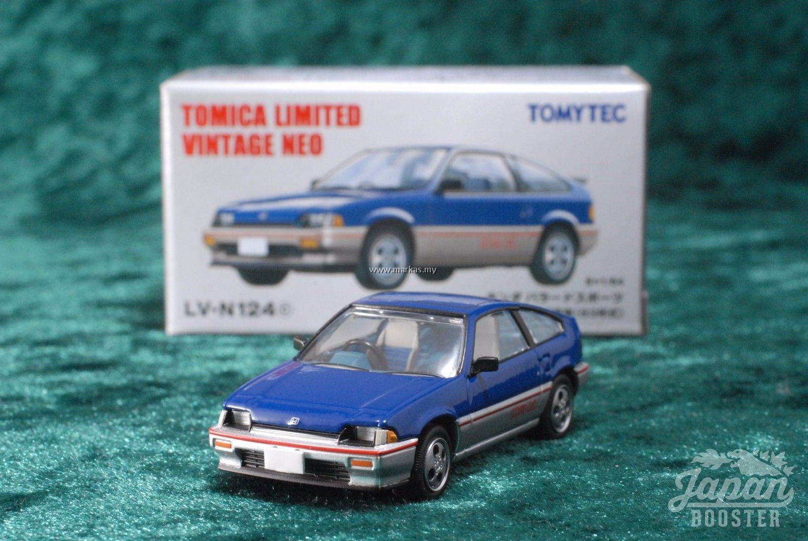 TOMICA LIMITED VINTAGE NEO LV-N124C HONDA BALLADE SPORTS CR-X 1.5i