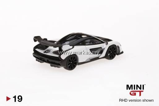 MINI GT 1/64 MCLAREN SENNA WHITE (HK EDITION)