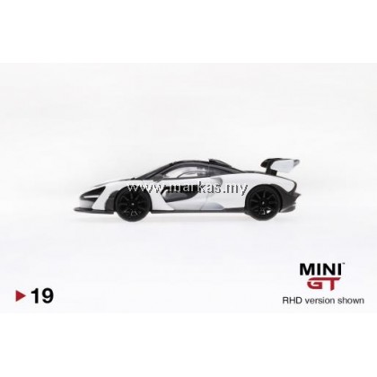 MINI GT 1/64 McLaren Senna ホワイト 香港 MINI GT 1/64 MCLAREN