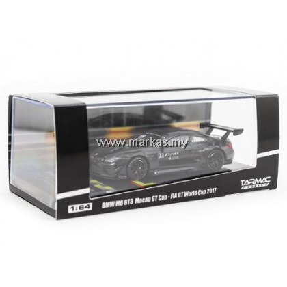 TARMAC WORKS 1/64 BMW M6 GT3 FIA GT WORLD CUP MACAU 2017 #18