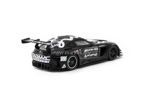 TARMAC WORKS 1/64 MERCEDES-AMG GT3 4A LIKE BLACK MERCEDES ME MACAU