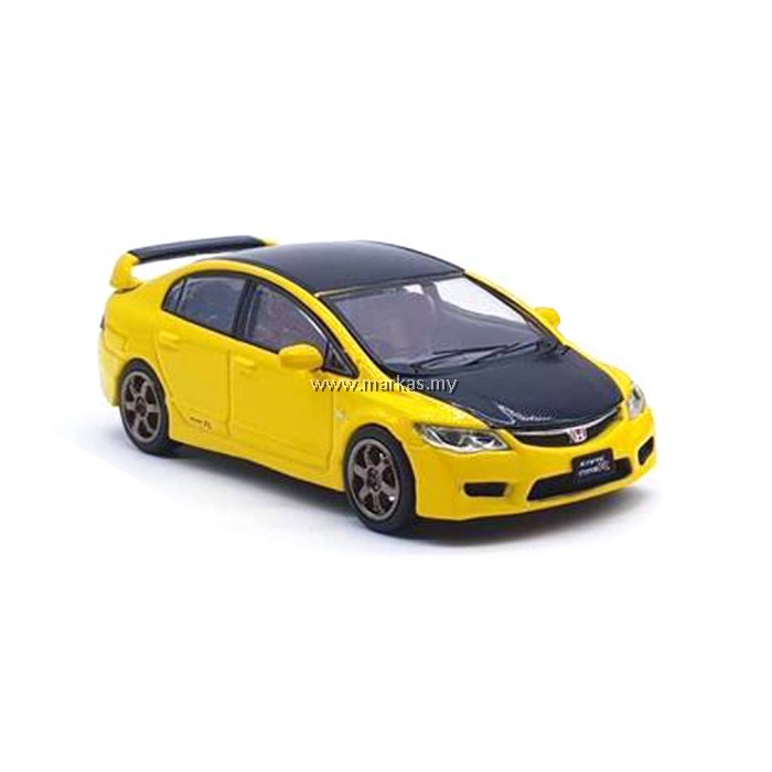 Inno Models Inno64 1 64 Honda Civic Type R Fd2 Yellow W Carbon