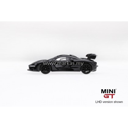 MINI GT 1/64 #20 MCLAREN SENNA ONYX BLACK (RHD) 
