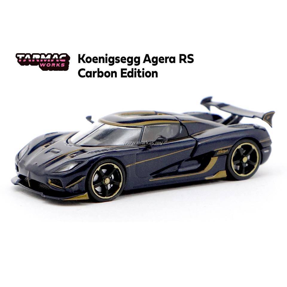 TARMAC WORKS 1/64 KOENIGSEGG AGERA RS CARBON EDITION