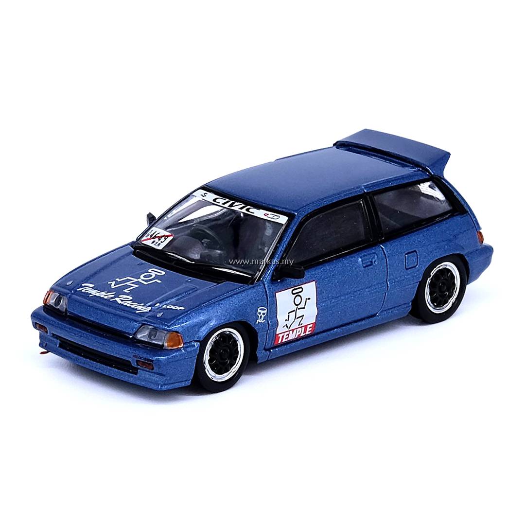 INNO MODELS INNO64 1/64 HONDA CIVIC Si E-AT TEMPLE RACING BY