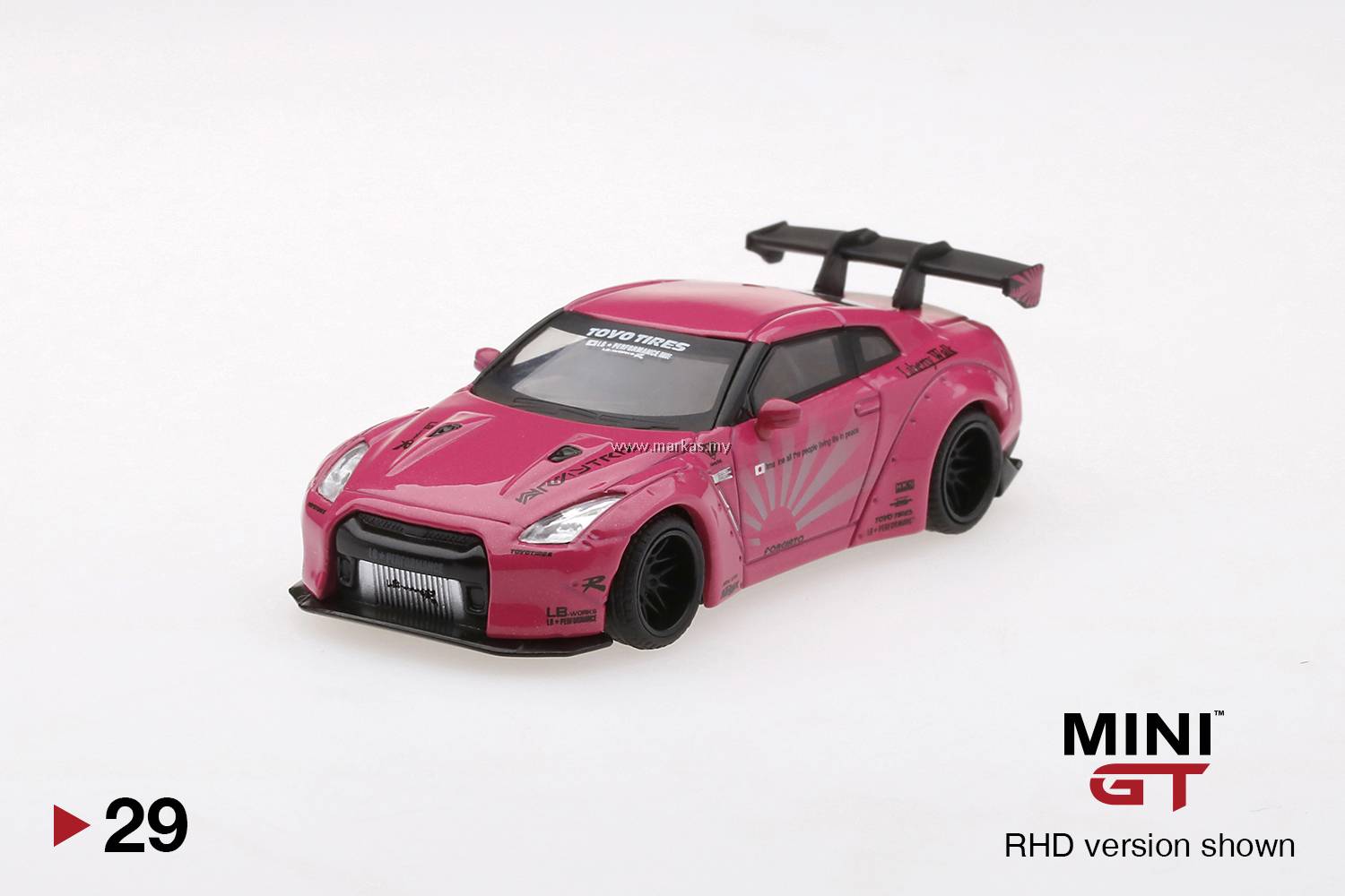MINI GT 1/64 #29 HK EXCLUSIVE LB☆WORKS NISSAN GT-R R35 TYPE 1