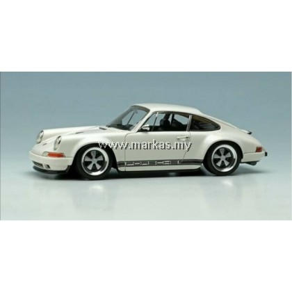 PO) MAKE UP 1/64 TM001C PORSCHE SINGER 911 (964) IVORY WHITE