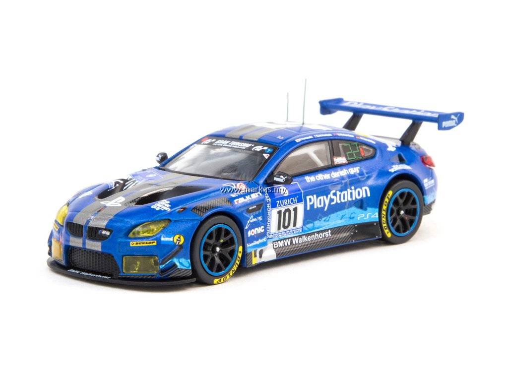 TARMAC WORKS 1/64 BMW M6 GT3 NURBURGRING 24H #101
