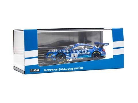 TARMAC WORKS 1/64 BMW M6 GT3 NURBURGRING 24H #101