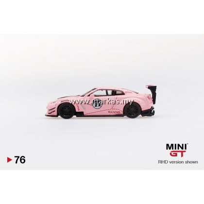 MINIGT LB★WORKS Nissan GT-R R35 ピンク ピグ76 MINIGT.com – Welcome to the World of 1:64!