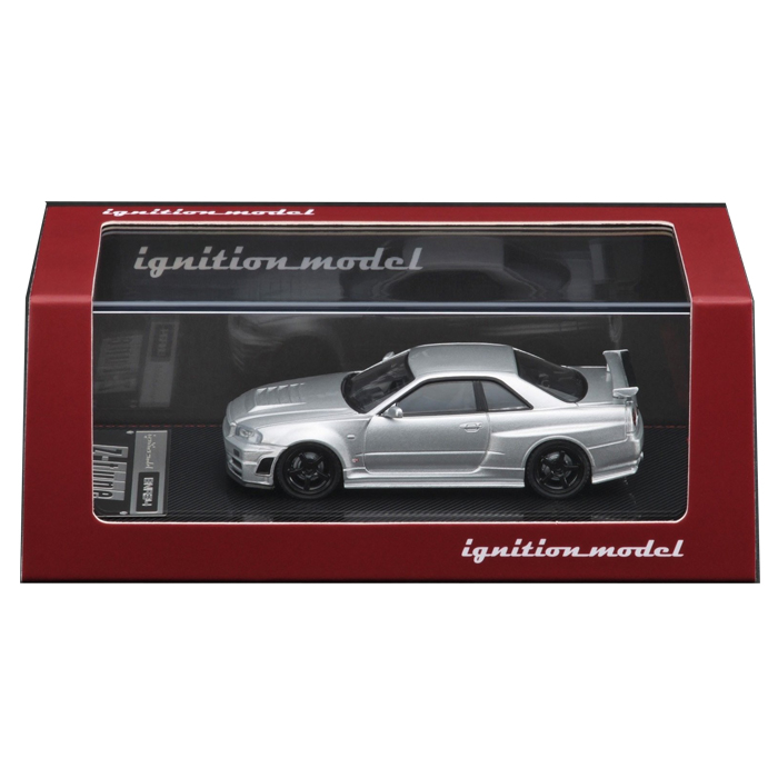 IGNITION MODEL 1/64 NISMO R34 GT-R Z-TUNE SILVER (NISMO SPECIAL EVENT)