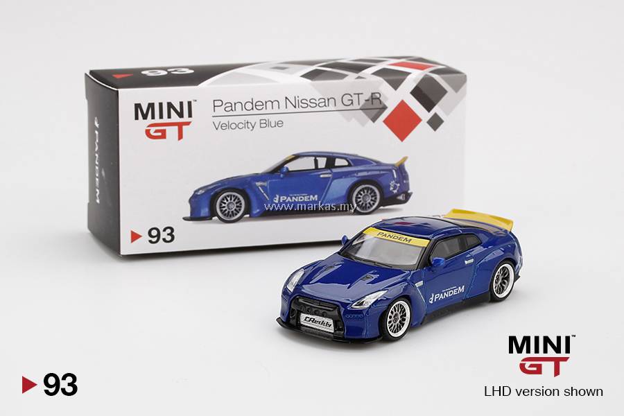 ミニカー MINI GT Pandem Nissan GT-R VelocityBlue ミニカー minigt Pandem Nissan GT-R Velocity Blue MINI GT 93