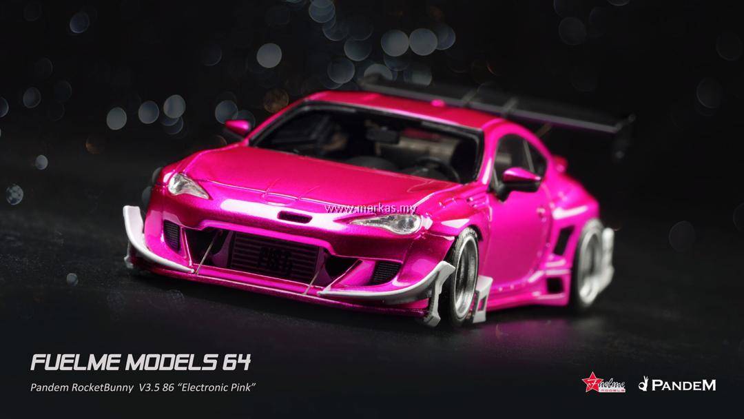 FUELME 1/64 PANDEM ROCKETBUNNY V3.5 86 ELECTRONIC PINK