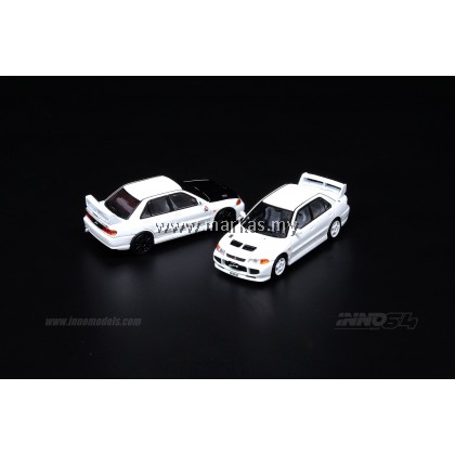 INNO MODELS INNO64 1/64 MITSUBISHI LANCER EVOLUTION III WHITE