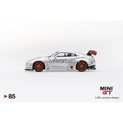 MINI GT 1/64 #85 TAIWAN EXCLUSIVE LB WORKS NISSAN GT-R R35 MAGIC PEARL