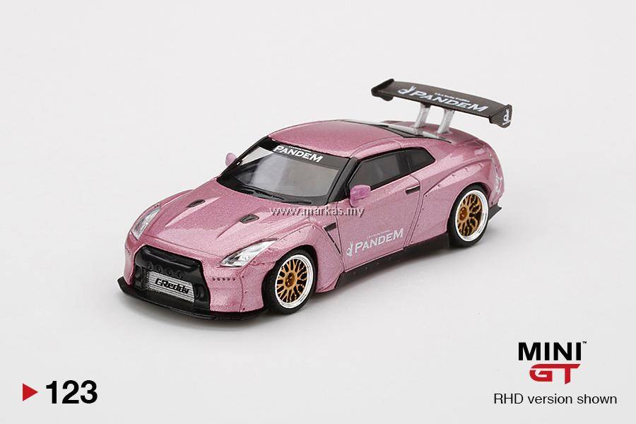 MINI-GT リバティーウォーク　GT-R ピンク　マレーシア限定 MINI-GT リバティーウォーク GT-R ピンク マレーシア限定 MINI-GT