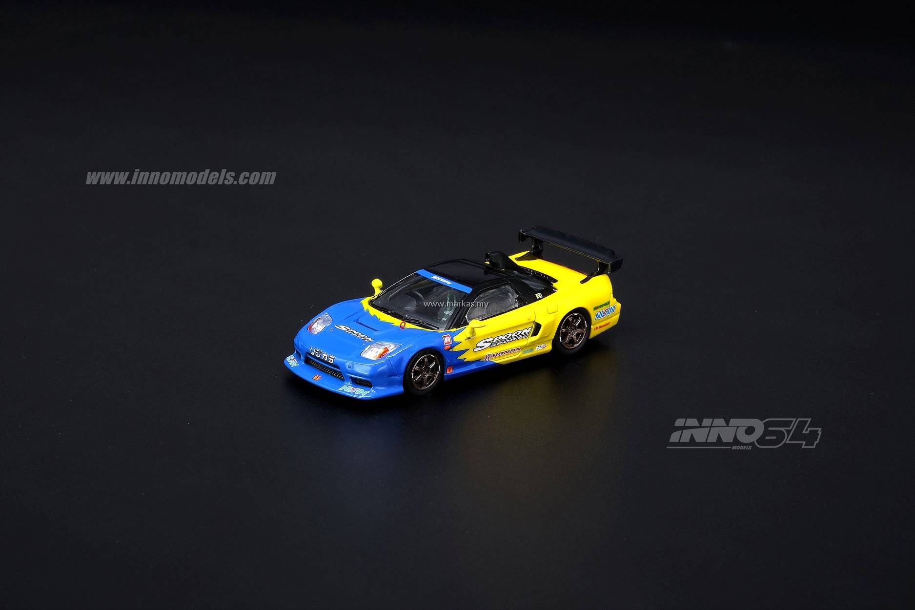 INNO MODELS INNO64 1/64 HONDA NSX-R GT #95 TUNED BY SPOON ...