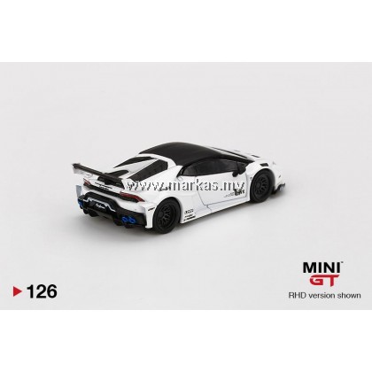 LB★WORKS Lamborghini Huracán GT ホワイト MiniGT LB☆WORKS Lamborghini Huracán GT White – JDM Diecast
