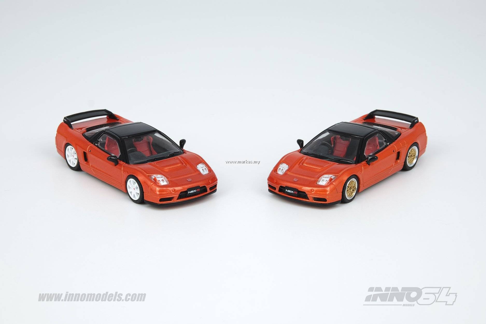 INNO MODELS INNO64 1/64 HONDA NSX-R GT RED HONG KONG SPECIAL