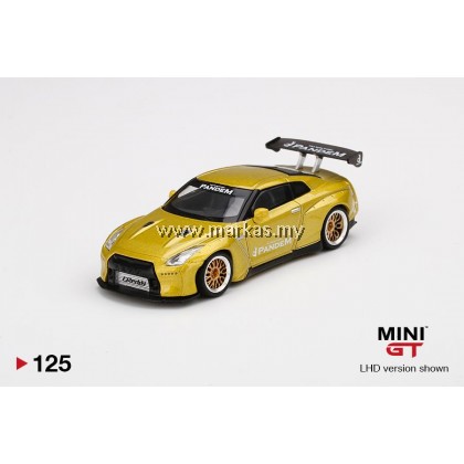 MINIGT 1/64 125 パンデム 日産 GT-R コスモポリタンイエロー MINIGT.com – Welcome to the World of 1:64!
