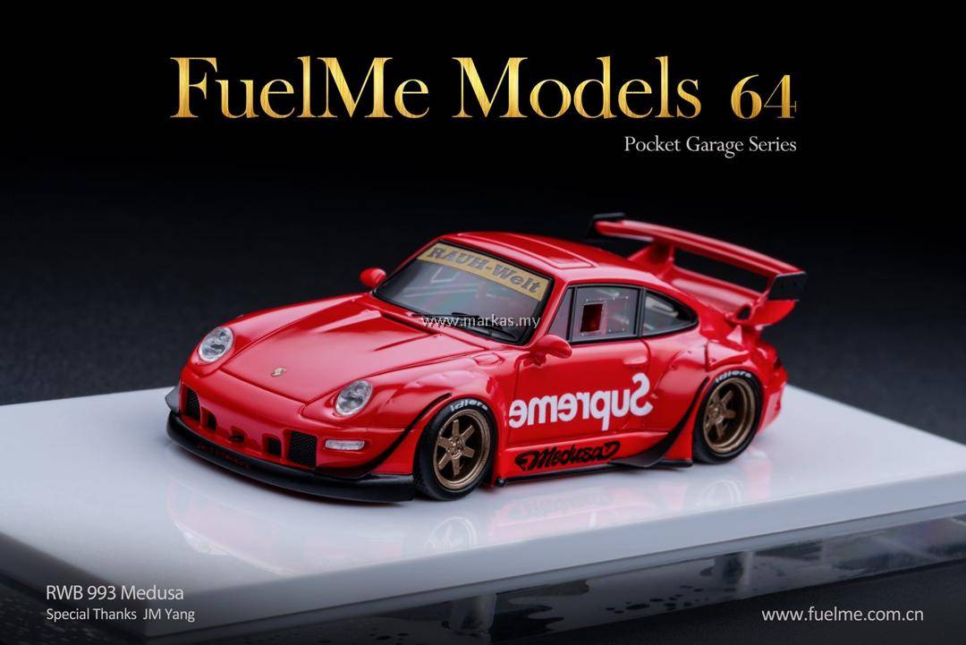 希少品　fuelme RWB supreme ミニカー Amazon | 入手困難！世界限定499台！Fuelme 1/64 ミニカー