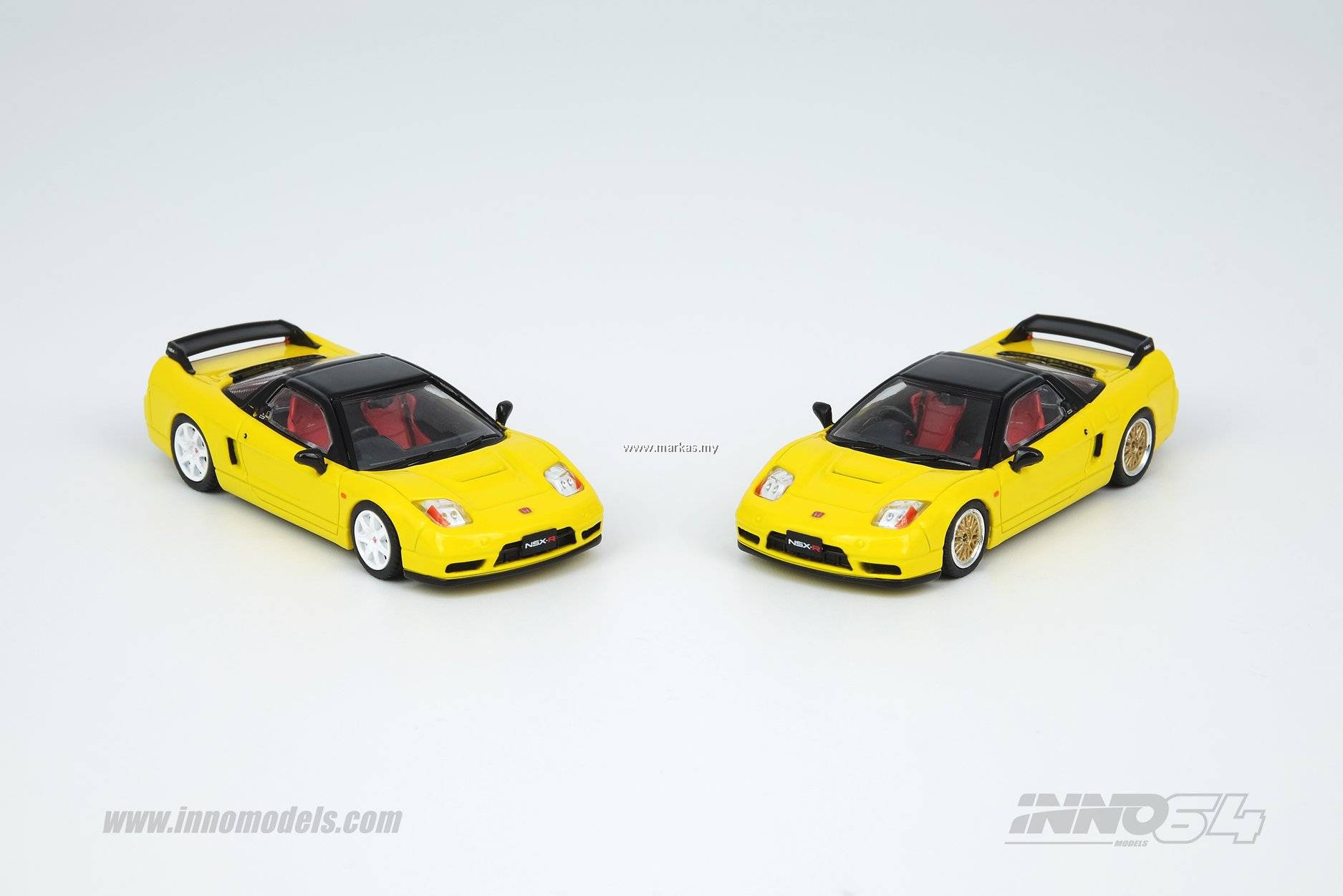 イノモデル 1/64 ホンダ NSX タイプR NA2 ミニカー イエロー イノモデル 1/64 ホンダ NSX タイプR NA2 ミニカー イエロー