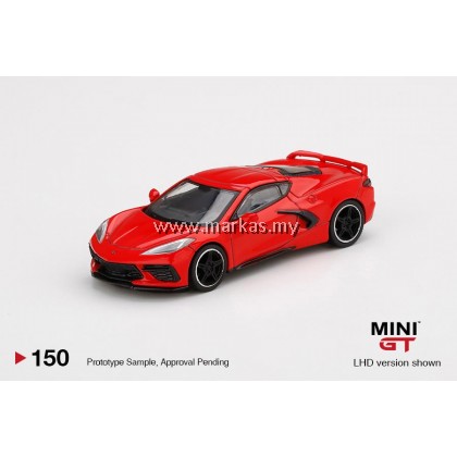 MINI GT 1/64 #150 CHEVROLET CORVETTE STINGRAY 2020 TORCH RED