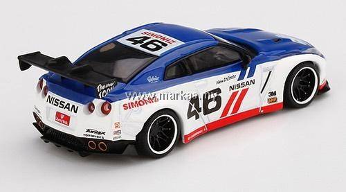 MINI GT X MIJO EXCLUSIVE 1/64 #132 LB☆WORKS NISSAN GT-R #46