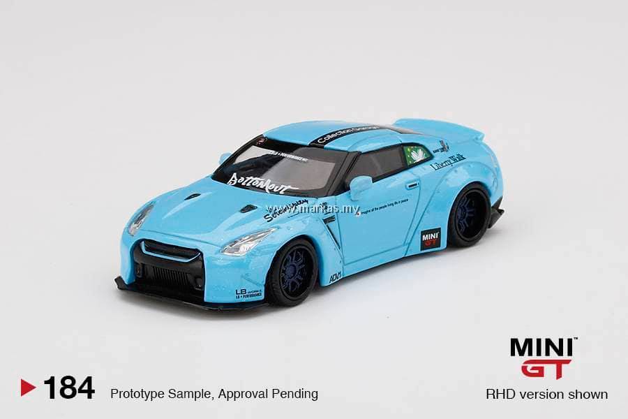 MINI GT 1/64 #184 LB☆WORKS R35 TYPE 1 REAR WING VER 2 LIGHT