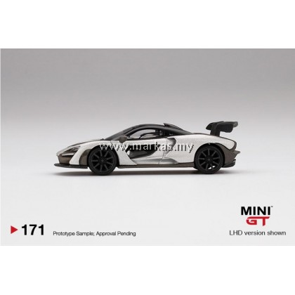 MINI GT 1/64 #171 MCLAREN SENNA SILVER