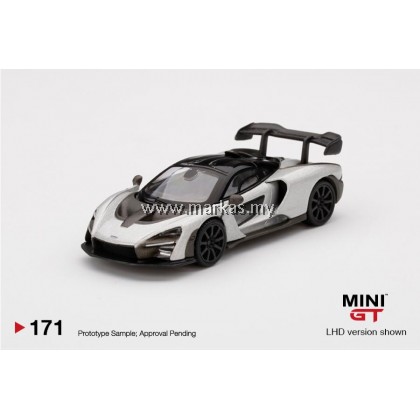 MINI GT 1/64 #171 MCLAREN SENNA SILVER