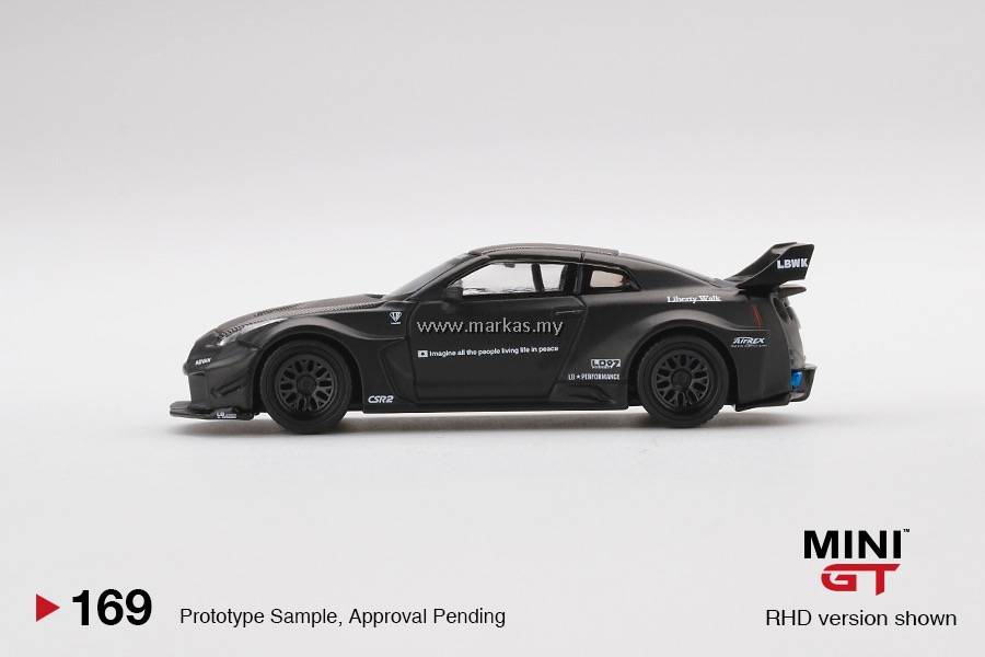 MINI GT 1/64 #169 LB SILHOUETTE WORKS GT NISSAN 35GT-RR VER.1
