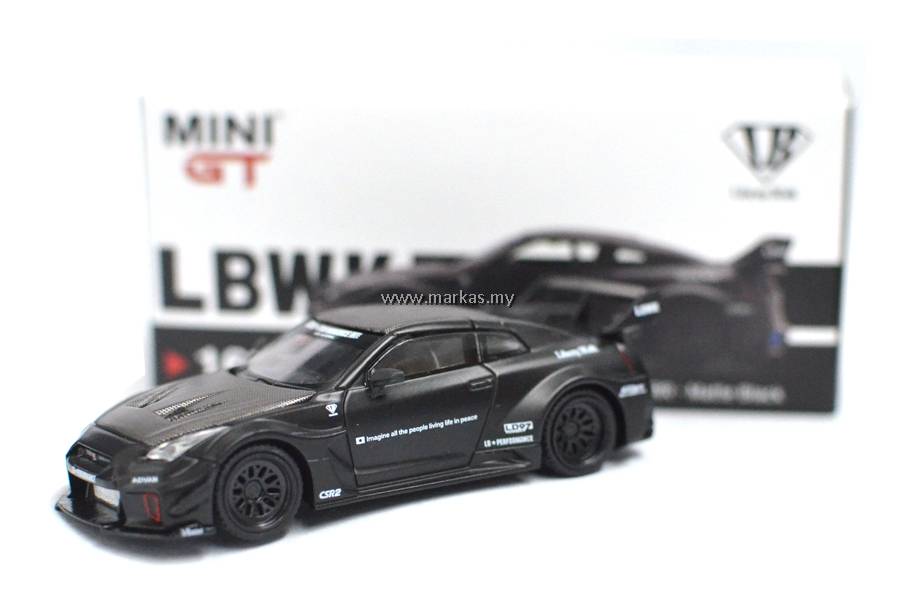 カイ！MINI GT #169 LB-Silhouette WORKS 黒 MINI GT #169 LB-Silhouette WORKS GT NISSAN 35GT-RR Ver.1