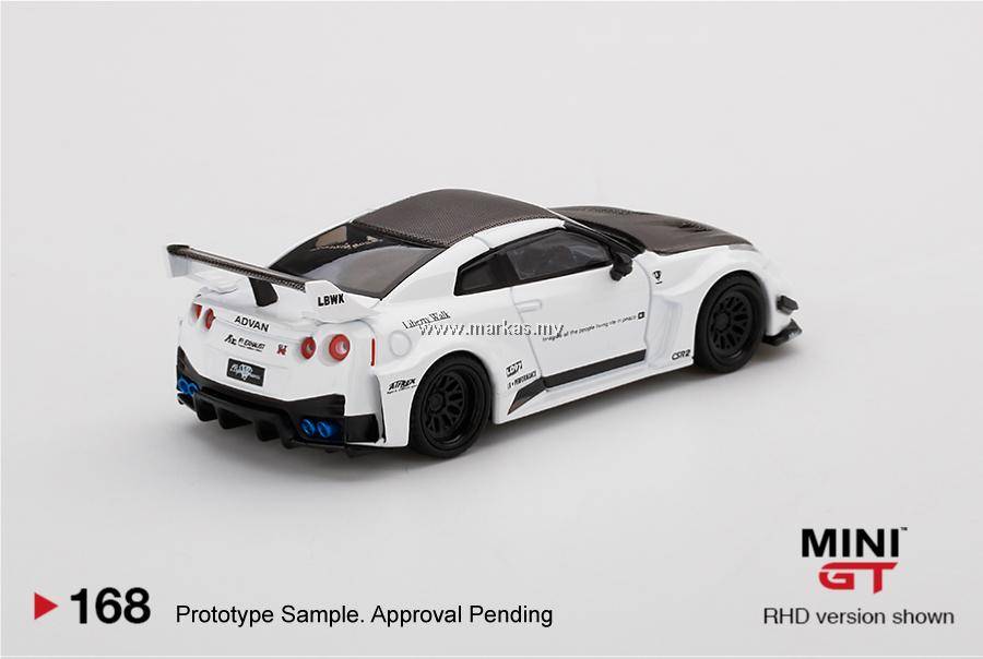 MINI GT 1/64 #168 LB SILHOUETTE WORKS GT NISSAN 35GT-RR VER.1
