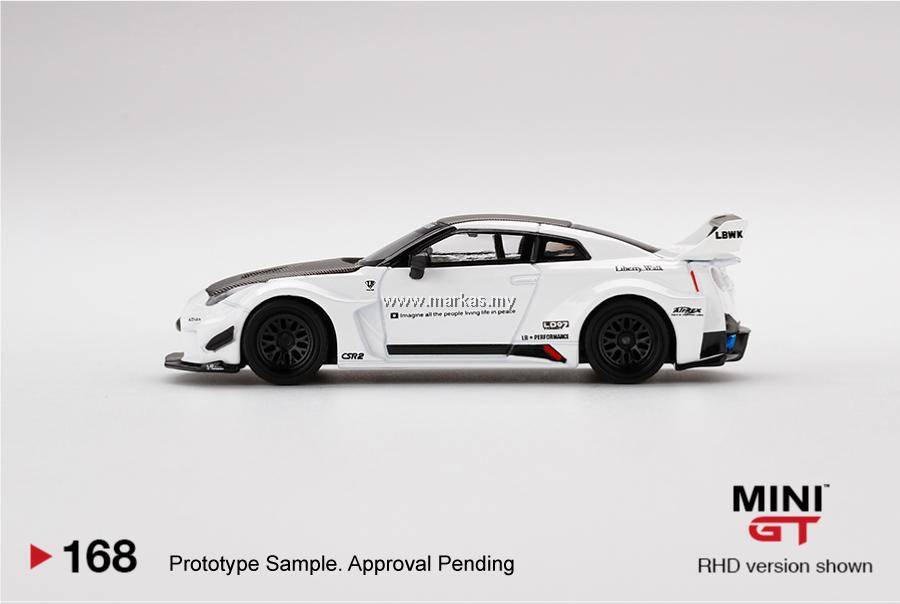 MINI GT 1/64 #168 LB SILHOUETTE WORKS GT NISSAN 35GT-RR VER.1