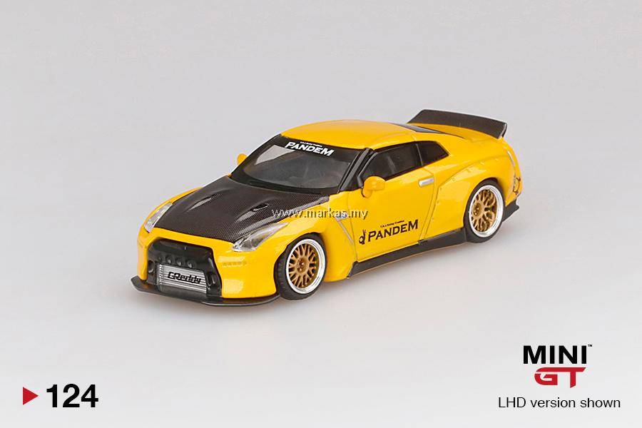 MINI GT 1/64 #124 PANDEM NISSAN GT-R R35 PANDEM DUCKTAIL