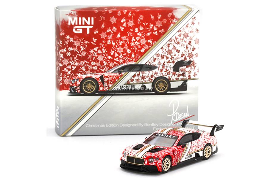 MINI GT 1/64 #188 CHRISTMAS EDITION DESIGNED BY BENTLEY