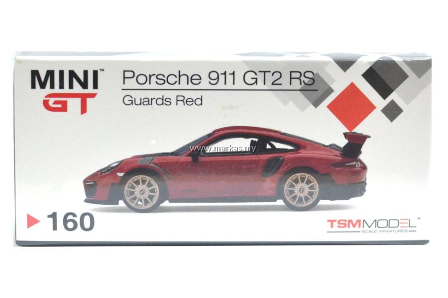 MINI GT 1/64 #160 PORSCHE 911 (991) GT2 RS GUARDS RED LHD