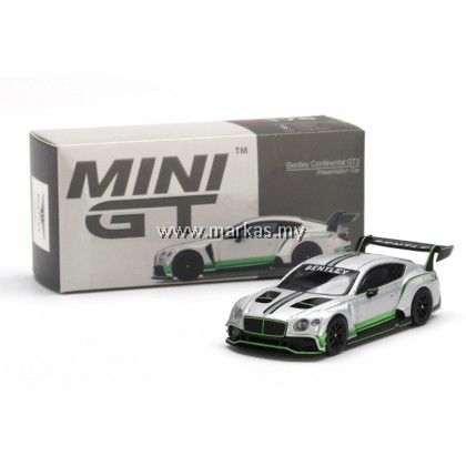 ミニカー MINI GT Bentley Continental GT3 #107 208 BENTLEY CONTINENTAL GT3 #107 CHASE CAR MIJO TSM MODEL MINI