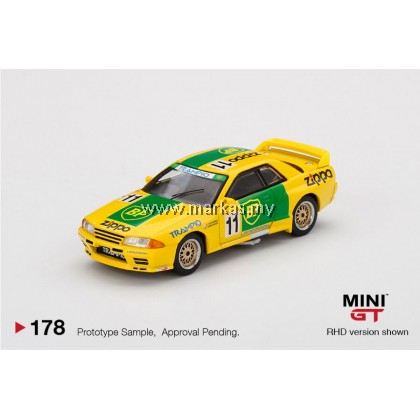 MINI GT 1/64 #178 NISSAN SKYLINE GT-R R32 GR.A #11 BP 1993 JAPAN TOURING CAR CHAMPIONSHIP