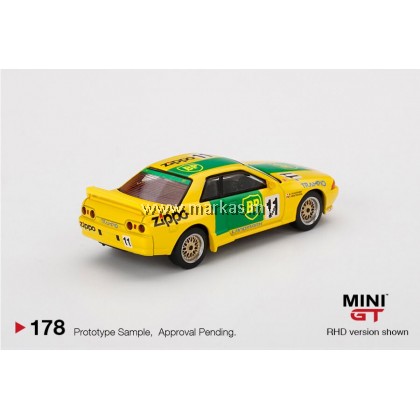 MINI GT 1/64 #178 NISSAN SKYLINE GT-R R32 GR.A #11 BP 1993 JAPAN