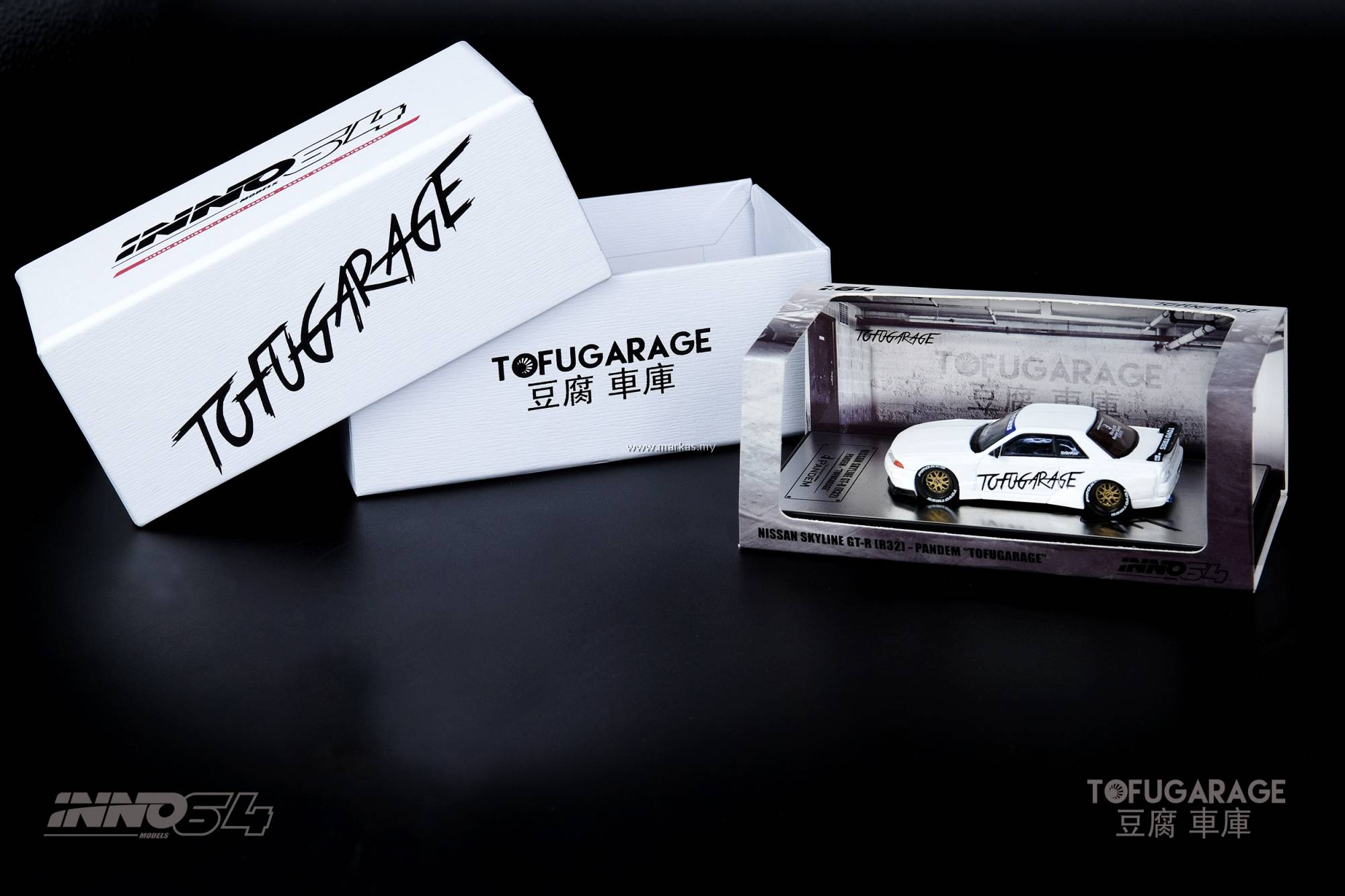 INNO MODELS INNO64 1/64 NISSAN SKYLINE GT-R R32 PANDEM TOFUGARAGE