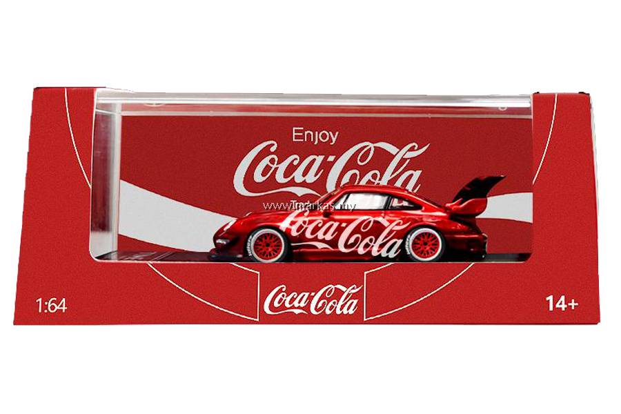 TIME MICRO 1/64 RWB 993 HIGH WING COCA COLA LIVERY