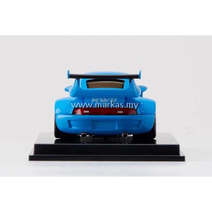 YOU&CAR X FURUYA 1/64 RWB 993 Q BABY BLUE WITH 1/64 Q VERSION OF
