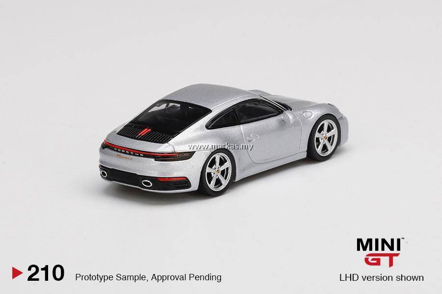 MINI GT Porsche 911 Carrera S GTシルバー 210 MINI GT Porsche 911 Carrera S GTシルバー 210